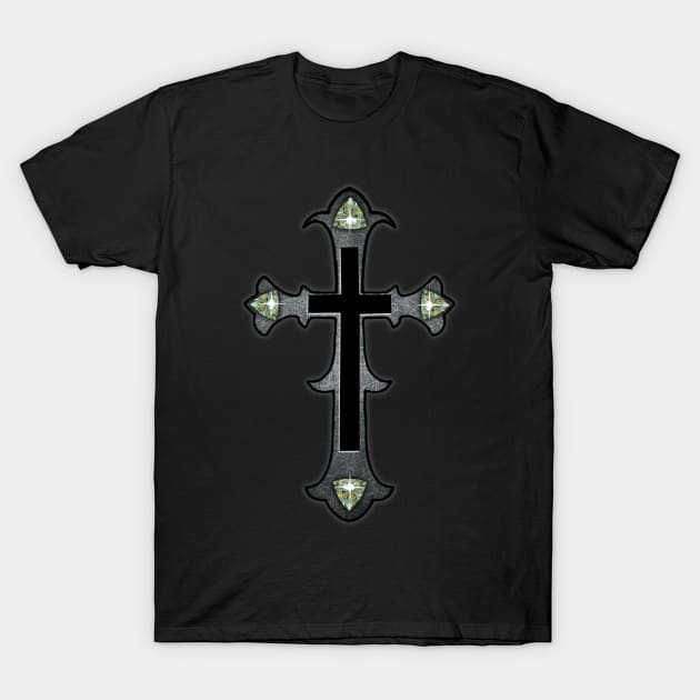 Cross Diamonds T-Shirt by SoLunAgua